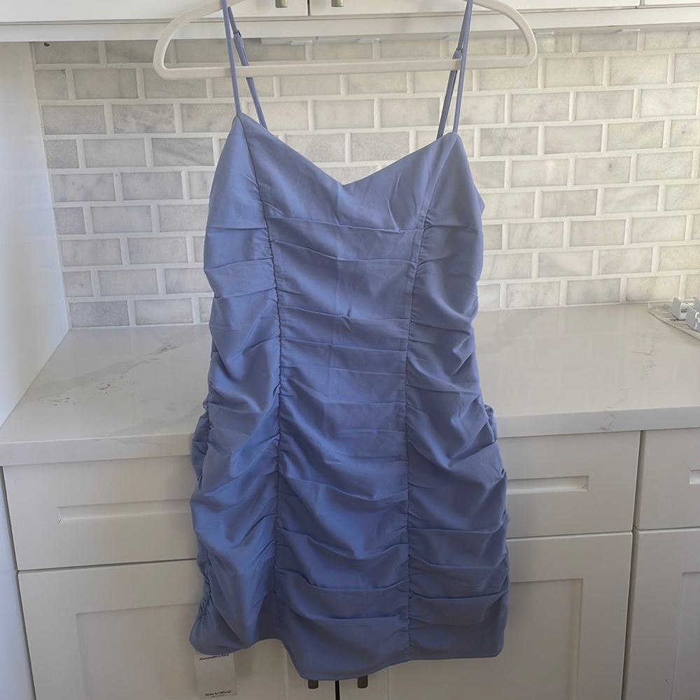 Blue Abercrombie Mini Dress